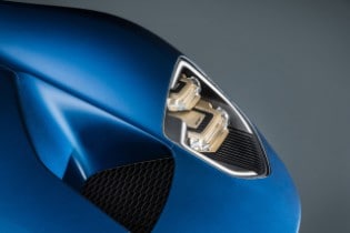 All-New Ford GT detail--headlamp--January 2015